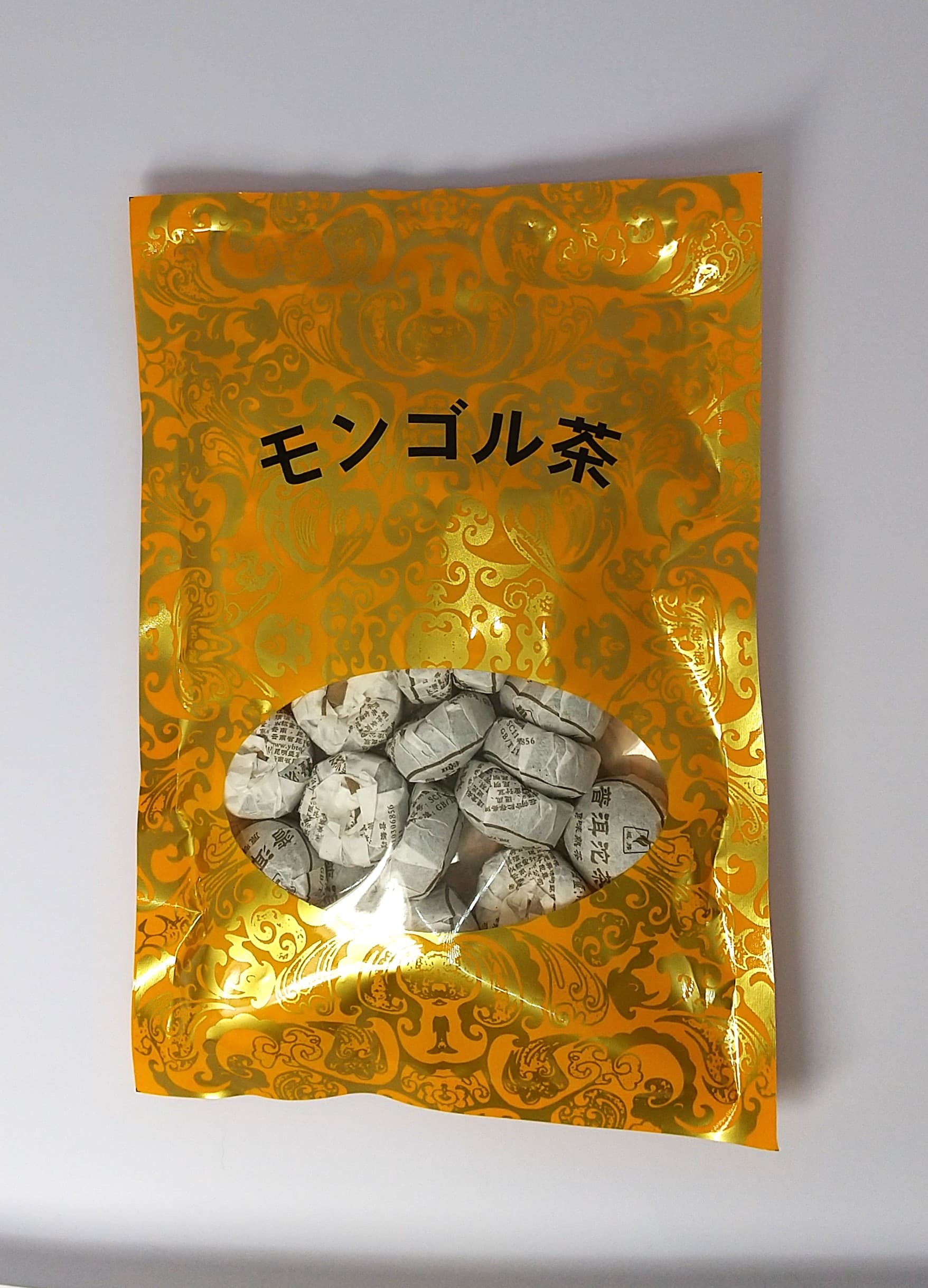 モンゴル茶のパッケージ